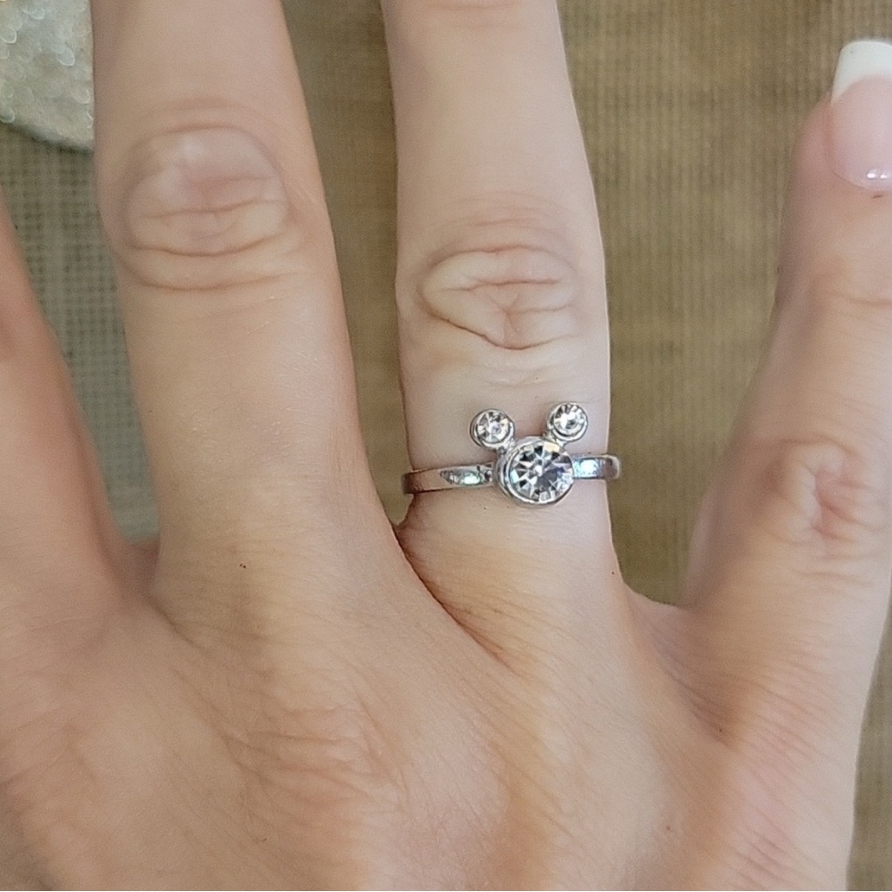 Disney Silver Mickey Mouse-Inspired Ring - Picture 3 of 5